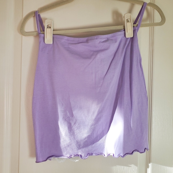 SHEIN Bow Detail Lace Insert Cami Top & Skirt Set - Picture 8 of 12